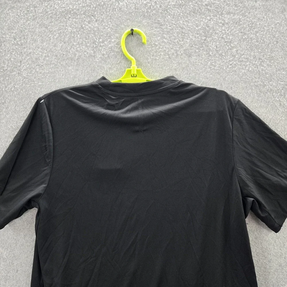 Adidas‎ Men Shirt M Black Primeblue Activewear Logo Short Sleeve NWT